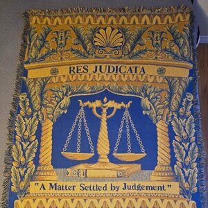 The Rug Barn Vintage Tapestry Throw - Res Judicata